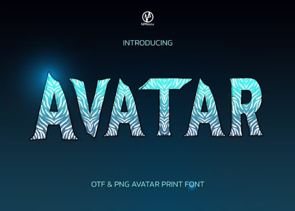 Avatar: Elevating Visual Design with Bold Typography
