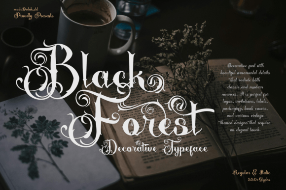 Black Forrest: A Typeface for Enchanting Visual Storytelling