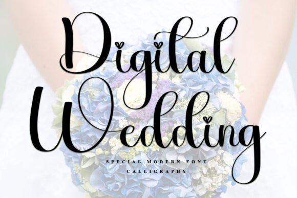 Digital Wedding: Elevating Design with Elegant Typography
