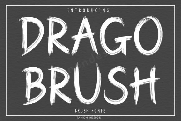 Drago Brush: Elevate Your Creative Projects with Handwritten Elegance