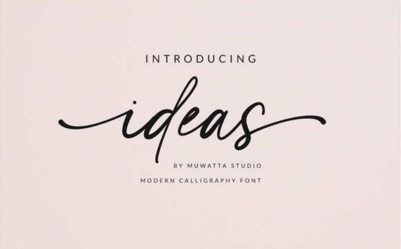 Elevate Your Designs with the Ideas Font