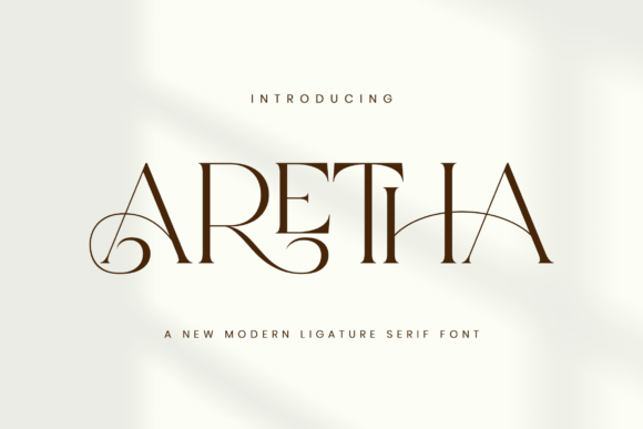 Elevate Your Visual Identity with Aretha Font