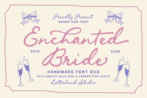 Enchanted Bride: A Font Duo for Timeless Elegance