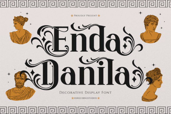 Enda Danila: A Typeface for Mythic Branding