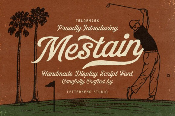 Mestain Script: Vintage Charm for Modern Design
