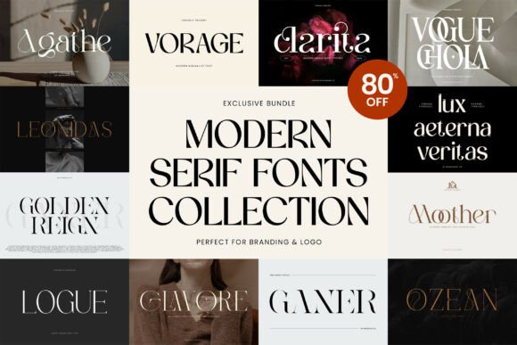 Modern Serif Bundle: Elevate Your Design Toolkit