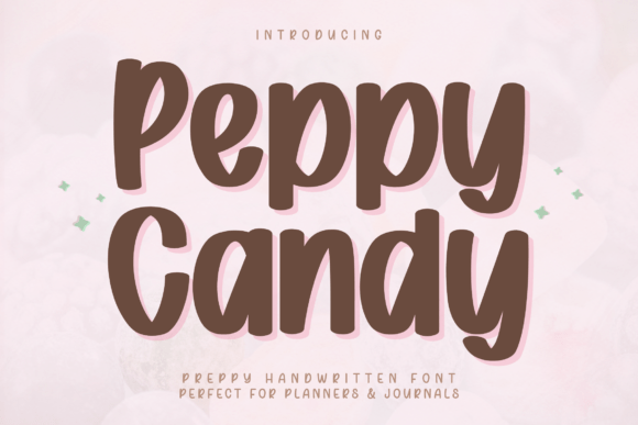 Peppy Candy: A Playful Font for Modern Design