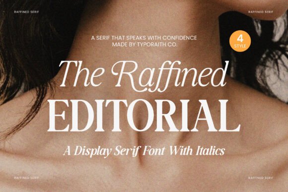 Raffined Serif: The Art of Typographic Elegance