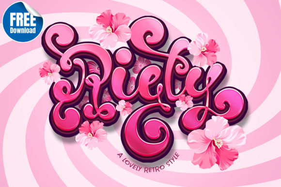 Riety: A Vintage Font for Modern Design
