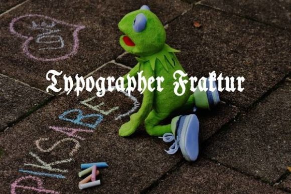Typographer Fraktur: Elevate Your Visual Storytelling
