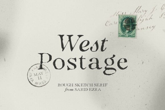 West Postage: A Handwritten Serif for Authentic Branding