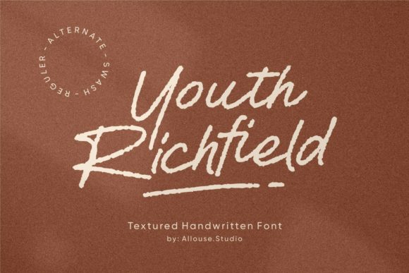 Youth Richfield: A Handwritten Font for Modern Design